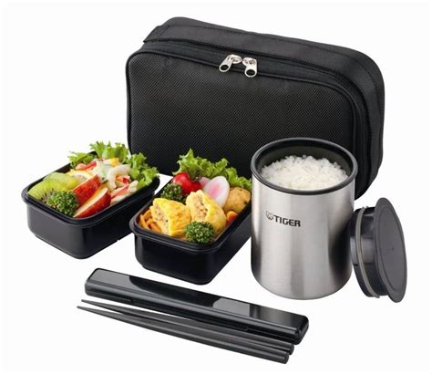 Tiger Thermos Thermal Insulation Lunch Box Stainless Steel 